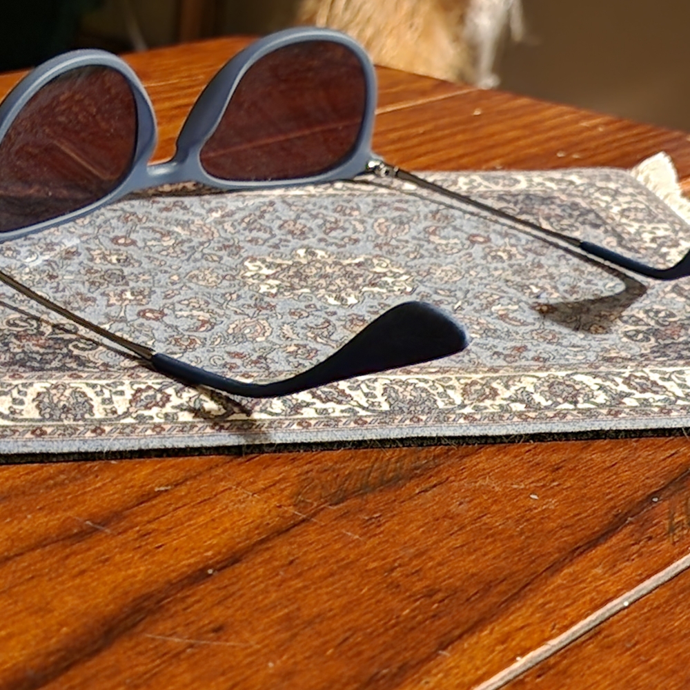 Like NEW: Ray-Ban | Erika | Women's CUSTOM Sunglasses | Blue Frames | Polarized - Picture 10 of 12